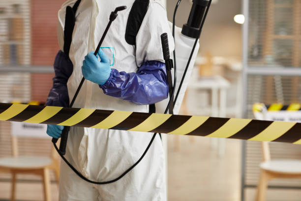 Professional Biohazard technician working in Eastham, MA